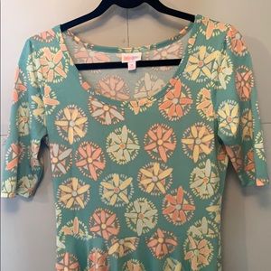 Flower Pattern Lularoe Dress